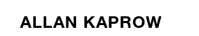 Allan Kaprow